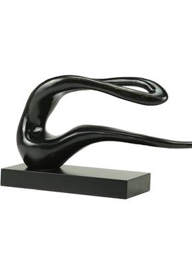 现代简约抽象人形体摆件人像小雕塑体操人样板房书房客厅软装饰品