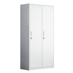 更衣柜员工柜宿舍铁皮储物柜6门健身房浴室衣柜工厂车间鞋 柜碗柜