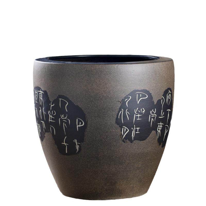 景德镇陶瓷鱼缸大号养荷花睡莲盆水缸庭院客厅书房摆件书画卷轴缸,宠物/宠物食品及用品,桌面缸,淘宝优惠券,粉丝福利购,淘宝优惠卷