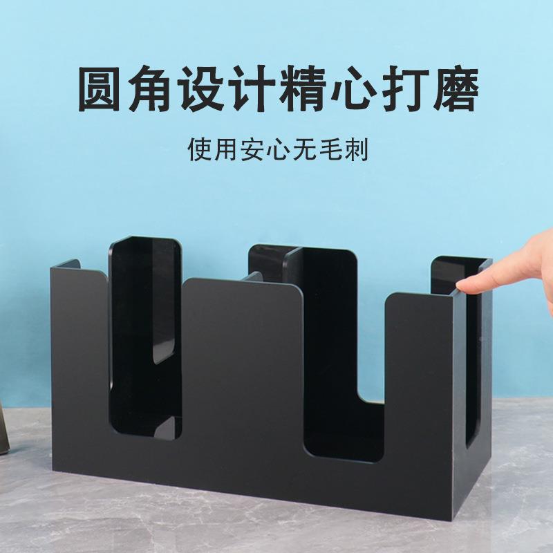 一性打包碗纸盖收纳架饮料纸杯碗架厨房OQG餐厅次饭店餐商盒放置