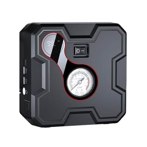 一体机汽车应急启动电源车载充气泵汽车搭电宝汽车轮胎打气泵