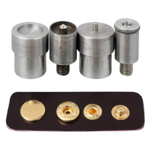 金属四合扣安装工具套装手压机模具633/831按扣辅料