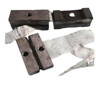 各种带锯床配件合金片导向块导向头挂脚锯条夹紧块