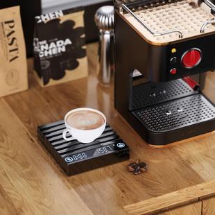 意式 防水电子咖啡秤2000G 咖啡电子秤家用手冲咖啡称迷你充电款