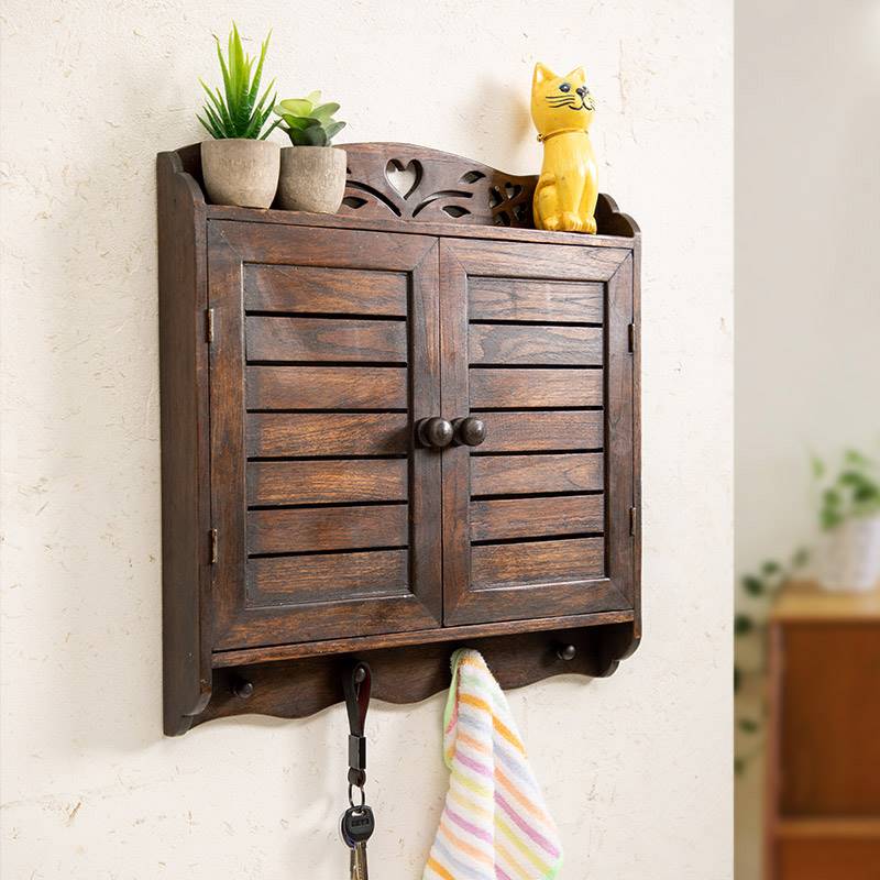 实木雕刻电表箱装饰画电闸配电箱遮挡挂画强弱电箱客厅壁画