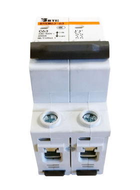 白云电器(BYE)BYEM63-63小型断路器2PAC230/400V20A