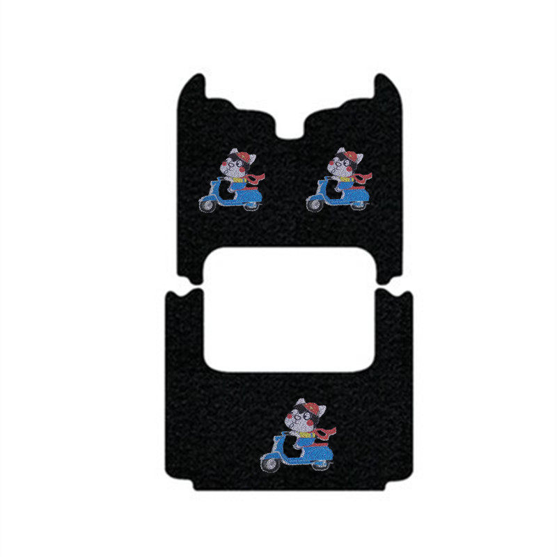 雅迪C6E电动三轮车脚垫电瓶车三轮脚踏垫防水脚踩垫踏板垫车衣