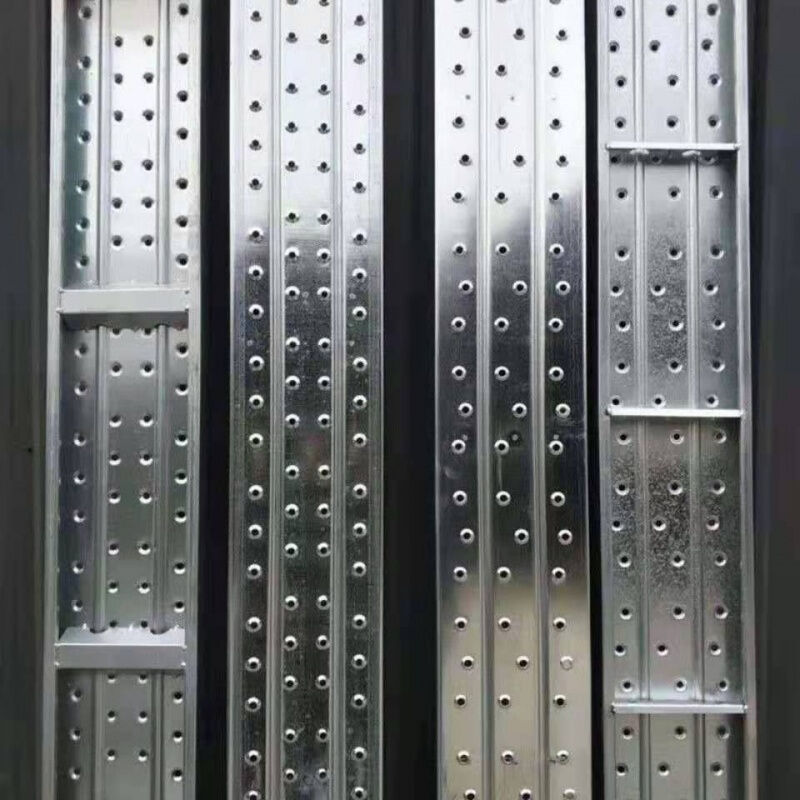 惠利得电厂钢跳板热镀锌跳板盘扣踏板脚手架钢踏板建筑工地跳板防