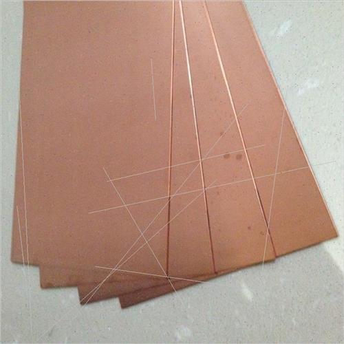 供铜排T2紫排铜扁条纯铜红铜板铜母线排镀锡铜M排紫铜板接地铜新