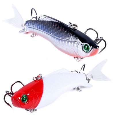1pcs 8cm  22.5g Sinking VIB Lure No Rattling Ball Artificial