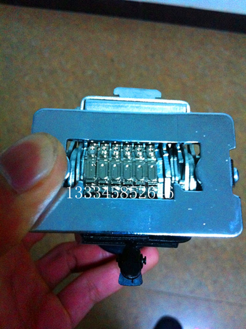 6位手打办公自动号码机, 字母办公号码机,页码机,编号机,打码