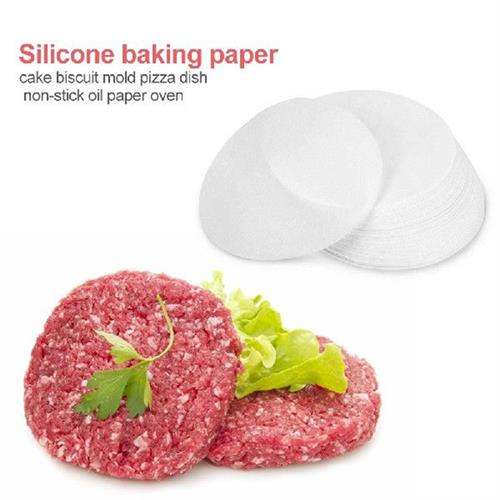 500pcs Silicone Baking Doubleside Paper Round Nonstick