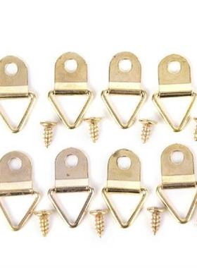 100pcsSet Universal Strong Golden D Rings Decor Picture