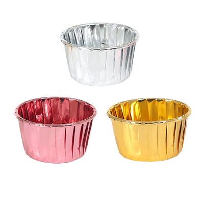 50PCS/Pack Muffin Cupcake Liner Heatproof Cake Wrappers