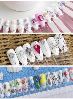 40 Sheets ail ArtVNV Tansfer Strickers 3DN Deal Macnicure