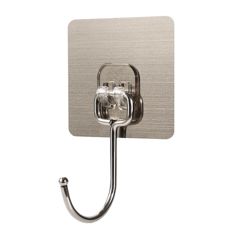 免打孔承重黏鈎免钉置物架墙壁挂画黏贴浴室拖把挂钩黏胶