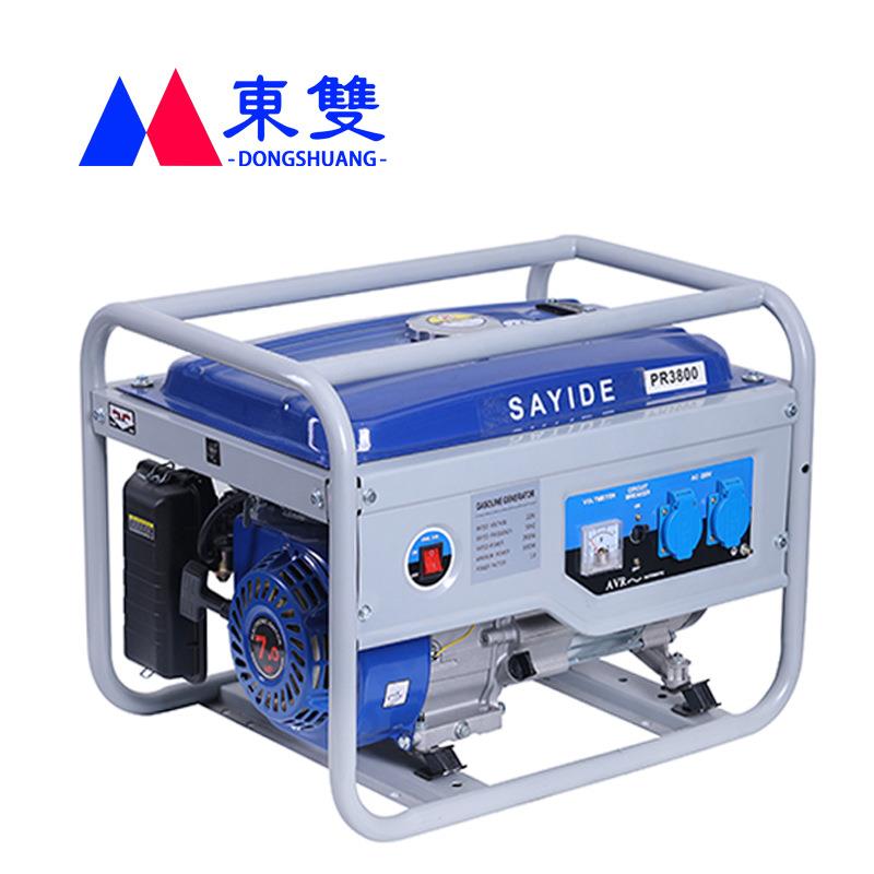 3kw5kw6.5KW8KW10KW户外小型便携式发电机家用工业汽油发电机组