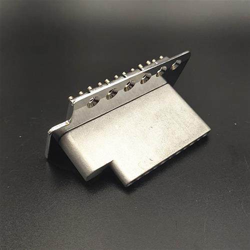 ST电吉他单g谣琴桥拉弦板吉它配件单摇颤音器SQ电吉他琴桥金铬黑