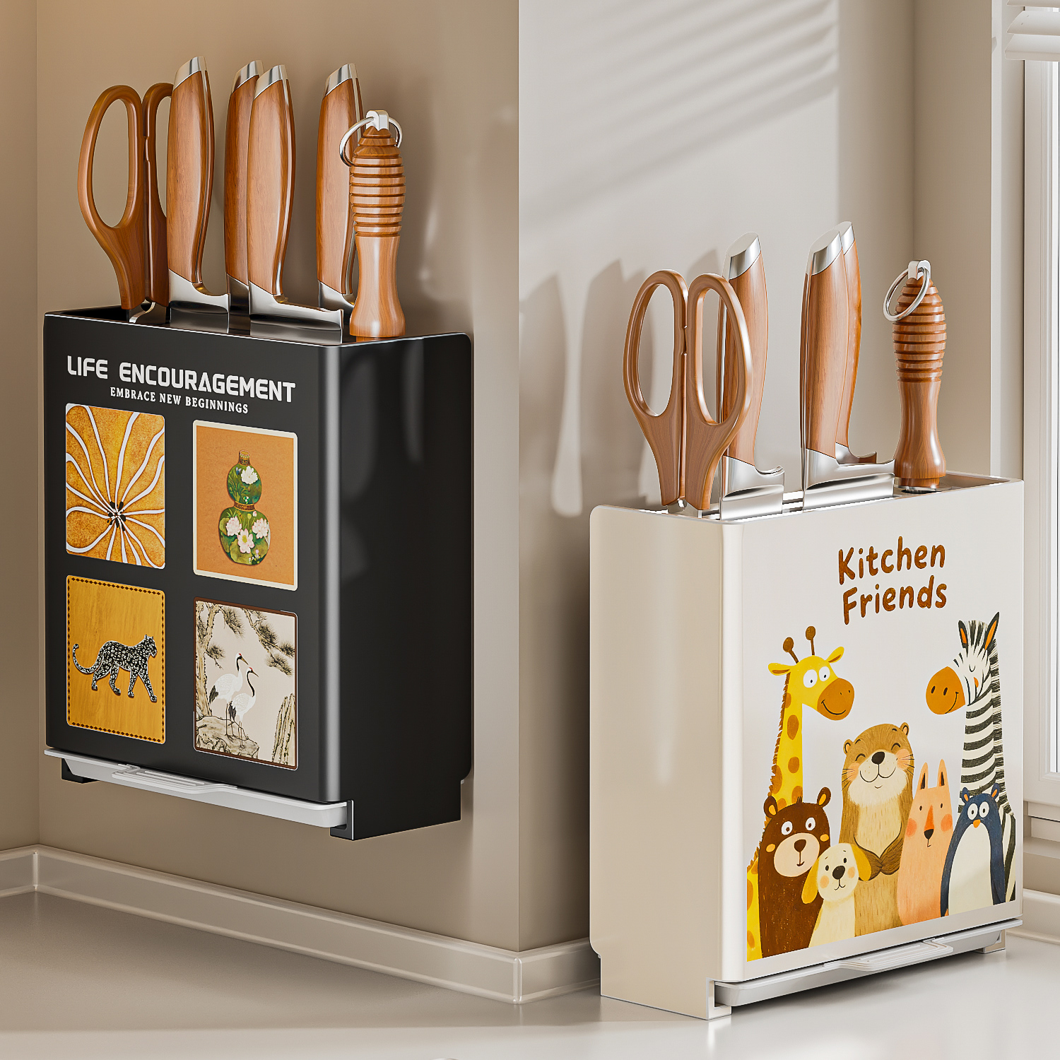 刀架多巴胺刀筷架多功能置物架