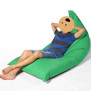 豆袋厂家日式尖船懒人沙发椅豆袋单人懒骨头沙发包lazysofaseat