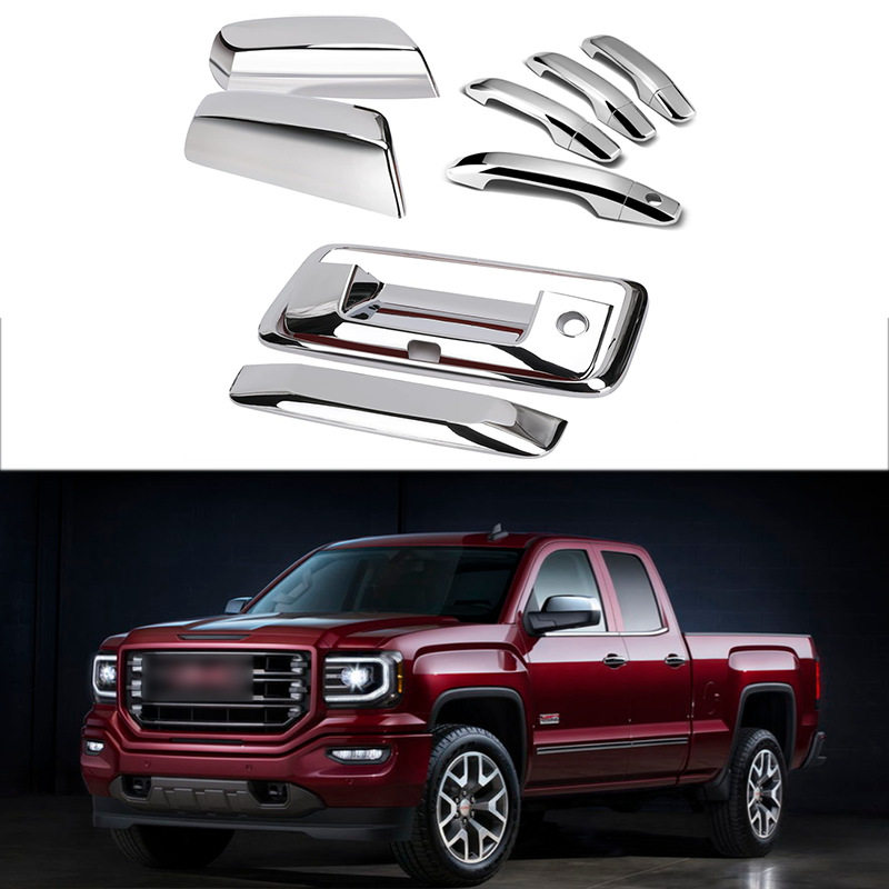 适用于14-18款GMC Sierra 1500 2500 3500车门外拉手内门拉手镜盖