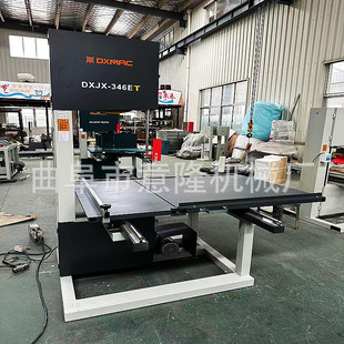 实木切割345木工带锯机配合金锯条发泡砖滑轨带锯机质保一年