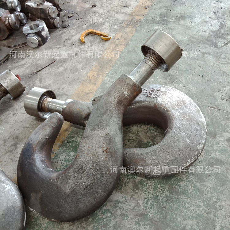 批发16t起重机配件吊钩组钩头  2t电动葫芦吊钩钩头