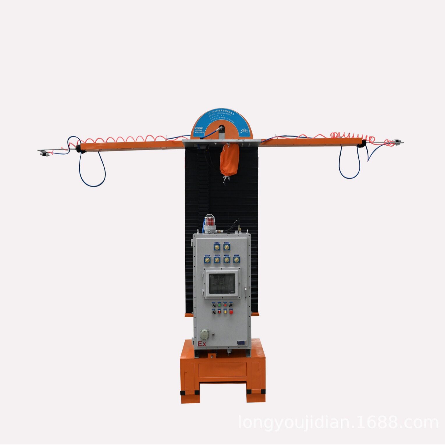 长江牌喷涂机内喷机器人内孔喷涂管道喷涂