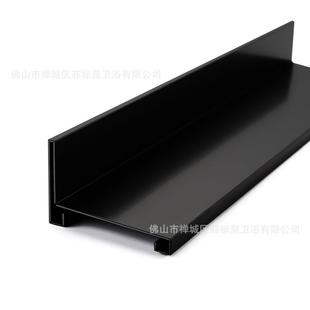 隔断玻璃门干湿分离沐浴室卫生间厂家 一字型双移门淋浴房一体式