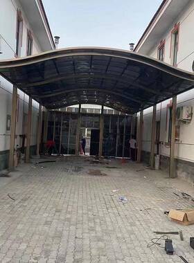 遮阳挡雨车棚别墅小单位汽车停棚车抗金台区风耐积雪户外铝TL-CP