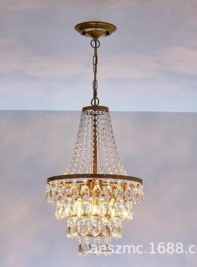 IPU复晶式大楼吊灯中楼客厅水灯酒店楼工程灯具欧式别墅长吊灯楼