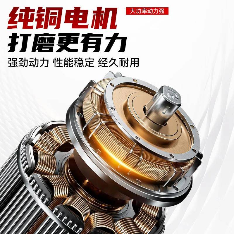 Xdd手持三磨打磨机无尘电动地坪研机头混凝水泥地土面MLO抛光翻新