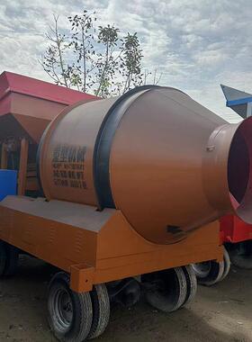 JZC350/500爬斗翻斗搅机工用地专全自动半73375拌自动混凝土筒滚