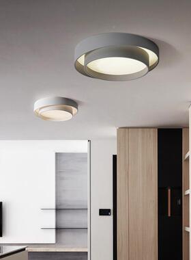 新款现代简约LED室OCZ灯吸顶灯圆小客厅灯形儿童房间灯书房玄关卧