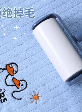 ZQ儿童浴斗篷宝巾宝洗澡裹巾大童家用比纯棉吸速水86465儿干婴超