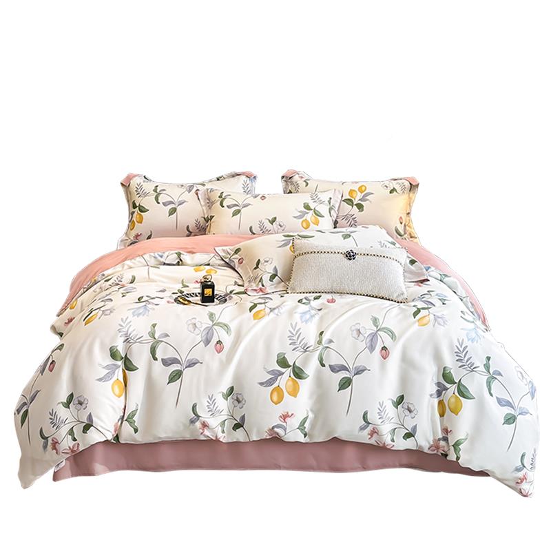 1PF77MJTHHR100S天丝套件V1.8米0床00X23被套双人夏季花卉时尚单