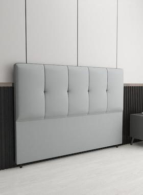 单买地落床头板现简代39931约实木家用床头靠科技可床布头软包背