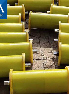 地轮矿井用无绳尼龙滚下钢62880丝绳聚氨酯极地滚轮