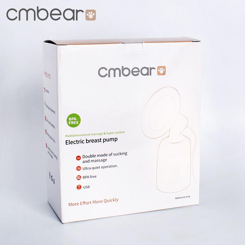 brestpum用p曼熊PEF卡母婴品智能按a摩电动吸奶器液晶显示英文版