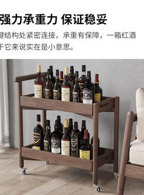 沙掘素床头边几移动实木角几小户型边桌茶可几桌子茶86030小台发