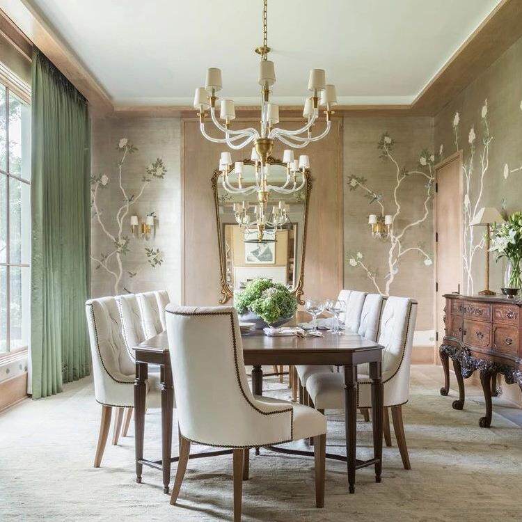 全铜美房客式简约吊灯简约室45755后现代厅轻卧奢设计师样板餐厅V