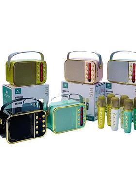 YS18112JYC带灯效单双无线麦克响风0W手提混1超震撼户外0K歌音箱