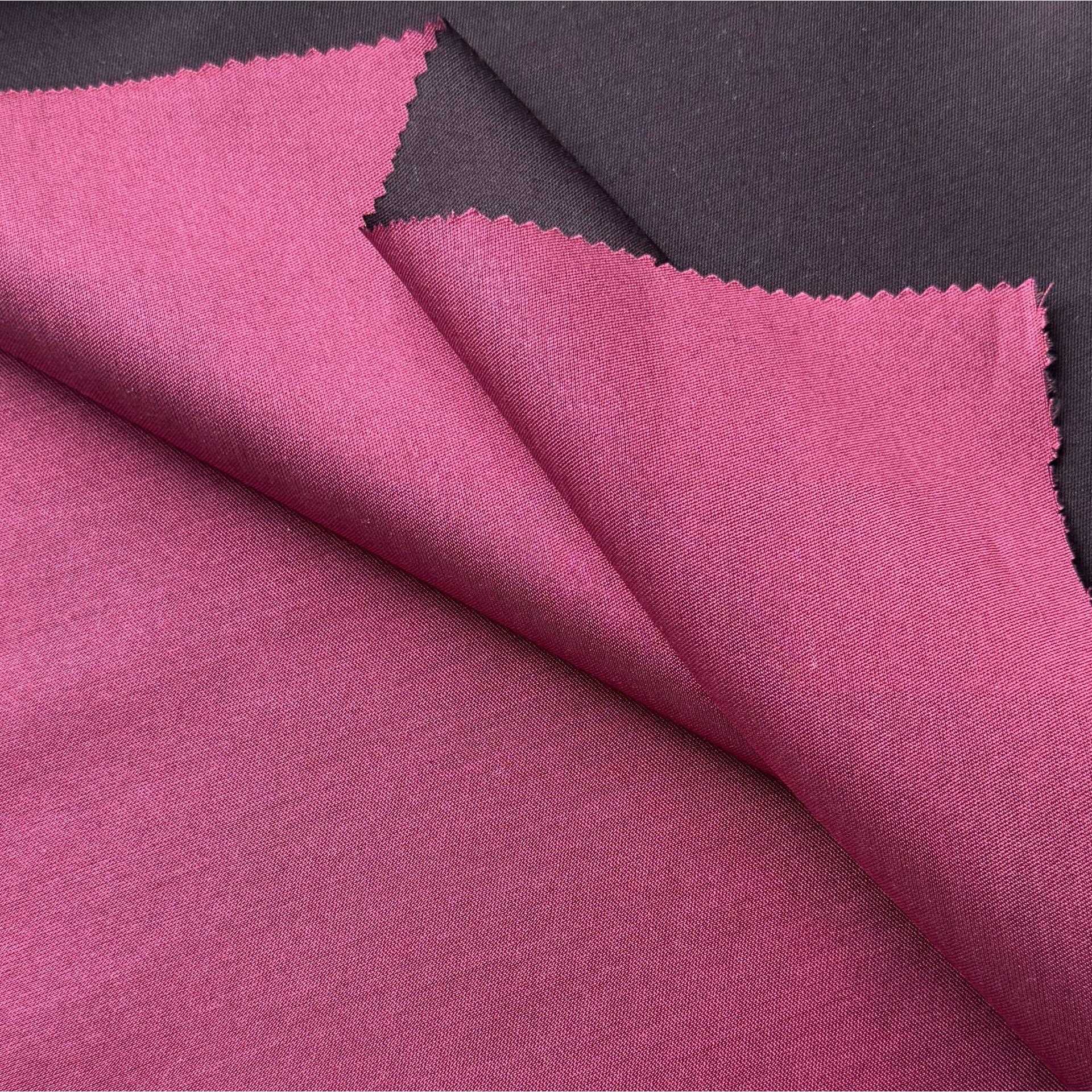 现货丝绸米面料32姆1秋40KBX幅宽毛双面斜重磅真丝羊毛丝冬服装面