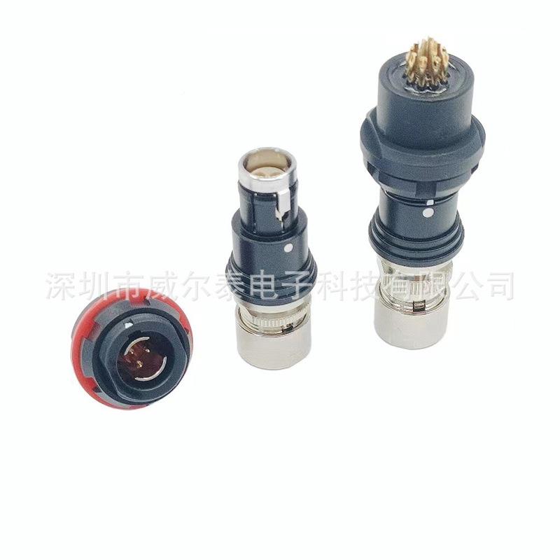 兼容OU欧度FICHERKFQ菲茨DF系列连接0F/1F/1.5F/2FS/器3F航空插头