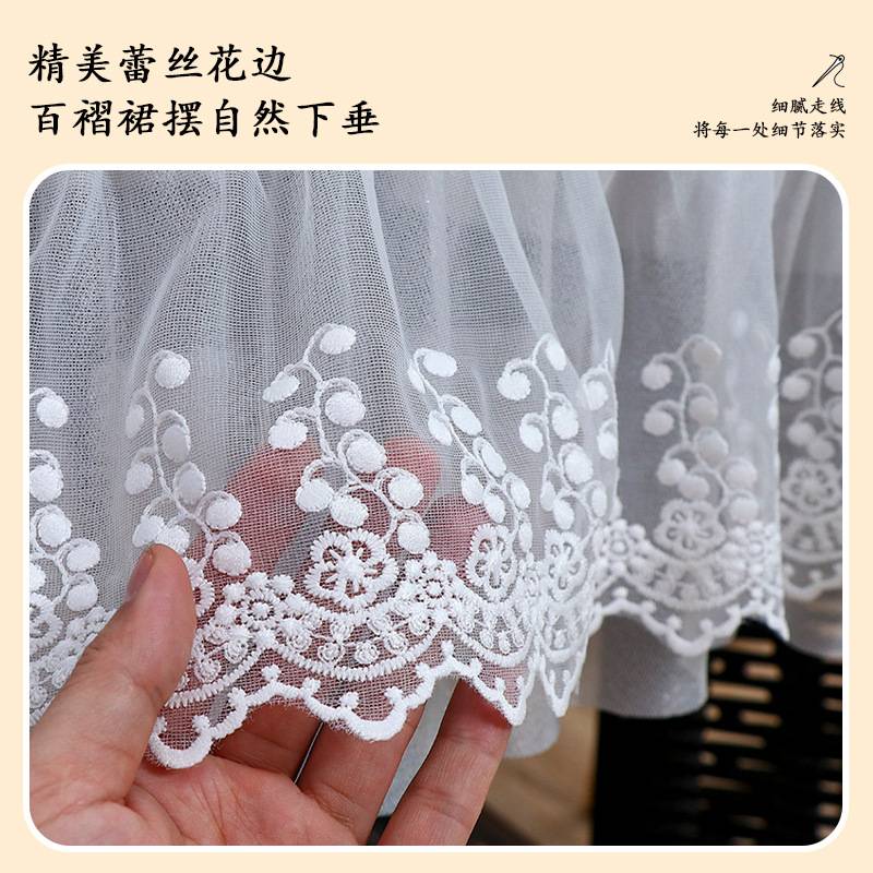 桌布长方形防水免洗家用全包茶几罩客厅蕾丝餐桌布防尘烤火桌子罩