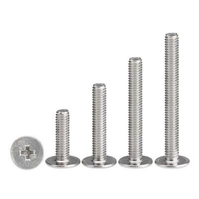 17430平4不锈钢螺大平头丝螺丝十字平头螺丝薄头螺丝钉CM扁头螺丝