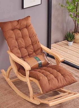 中木式加长款实摇椅成新人躺椅台中式家用阳FPO椅休闲椅老人椅逍