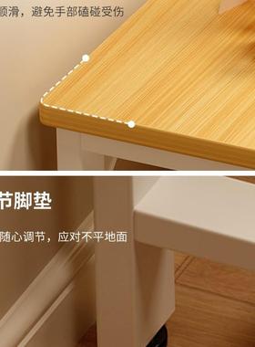 长条桌宽层18845置物多架出租脑房简易电窄桌书桌卧室床边桌靠墙