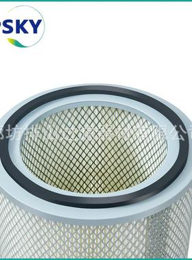 除尘滤筒锈工业滤筒不钢束带滤芯收工业车间尘粉集过滤桶