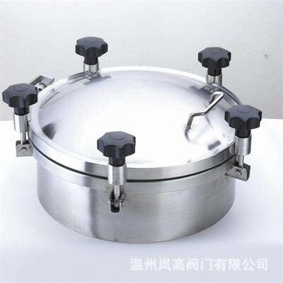 卫生级22918人孔不锈钢生材质卫级人孔Φ159